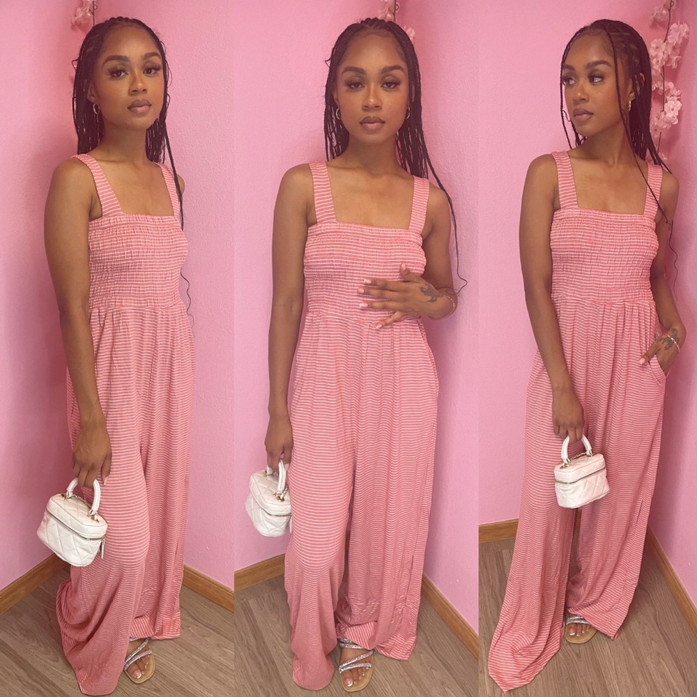🌸 Pink Jumpsuit S-XL 🌸